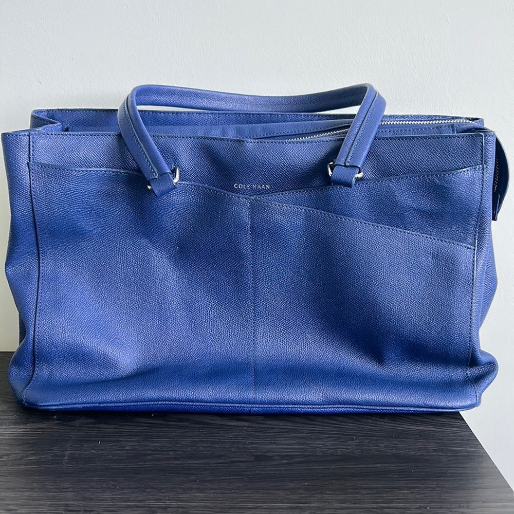 Cole Haan leather tote bag for American Airlines never used